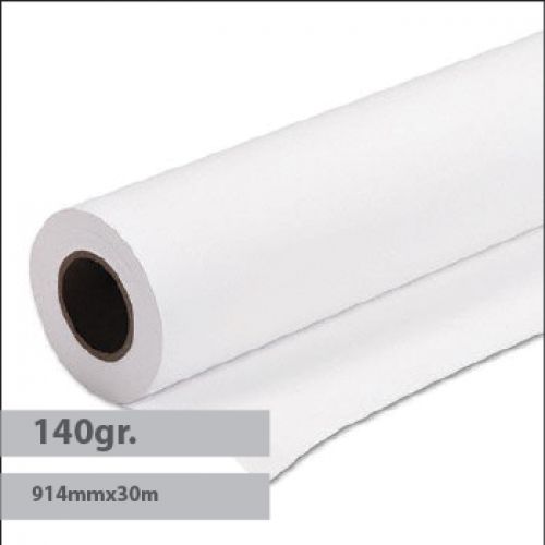 Papel Premium Coated 140g 914mmx30m  Evolution - 1un , EVOLUTION , 1821187 , 5608512003073